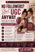 NO FOLLOWERS?  START UGC ANYWAY